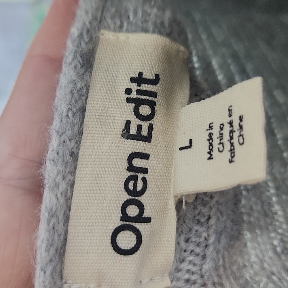 Nordstrom Open Edit Ribbed Sweater - Picture 7 of 8